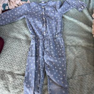 Carter's Blue Floral Bodysuit